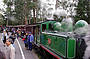 Have your photo taken with the driver of Puffing Billy